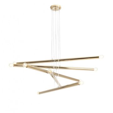 Lampa wisząca TUBO 1072M30 8x40W/E14 od Aldex