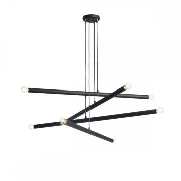 Lampa wisząca TUBO 1072P1 8x40W/E14 od Aldex
