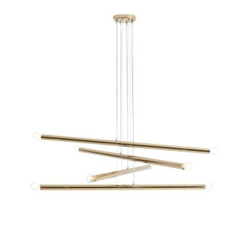 Lampa wisząca TUBO 1072P30 8x10W/E14 IP20 od Aldex