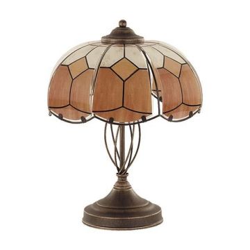 Stołowa lampa 10658 WITRAŻ od Alfa