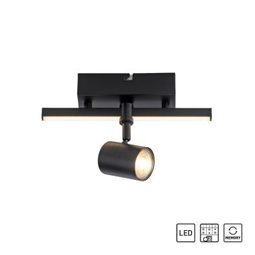Lampa sufitowa BARIK 6523-18 3000K 2x4,5W|3W/GU10|LED 600lm IP20 od Paul Neuhaus