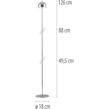 Lampa podłogowa BELLIS 19245-17 3000k 1x2,5W/LED 240lm ip54 od Paul Neuhaus