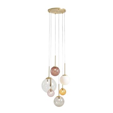 Lampa wisząca Bosso 1119K40_R 6x15W/G9|E27 IP20 od Aldex