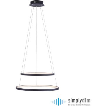 Lampa wisząca CIRCLE 11525-13 3000k 2x46W/LED 4965lm ip20 od Paul Neuhaus