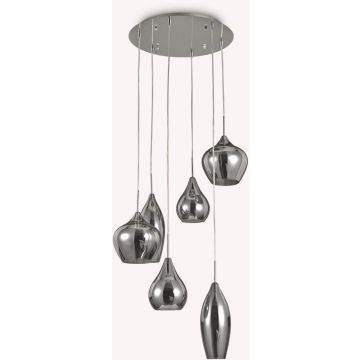 Lampa wisząca SOFT 111841 6x40W/E14 ip20 od Ideal Lux