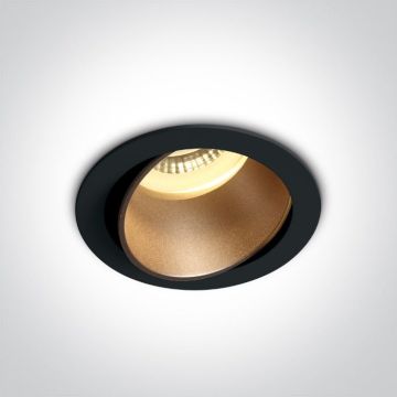 Downlight wpuszczany The Chill Out 11105M/B/BS 1x10W/GU10 IP20 od One Light