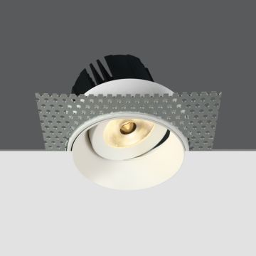 Downlight wpuszczany The Trimless 11107BT/W/W 3000K 1x6,5W/LED 500lm IP54 od One Light
