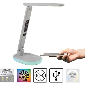 Lampka biurkowa TINA 11018-16 2700-5000k 2x9W/LED 420lm ip20 od Paul Neuhaus