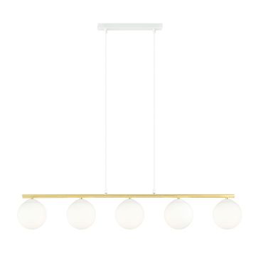 Lampa wisząca ALLORA 1255/5 5x10W/E14 IP20 od Emibig