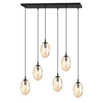 Lampa wisząca ASTRAL 1267/6 6x10W/E14 IP20 od Emibig