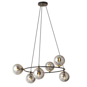 Lampa wisząca AZURA 1294/6 6x10W/E14 IP20 od Emibig