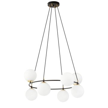 Lampa wisząca AZURA 1295/8 8x10W/E14 IP20 od Emibig