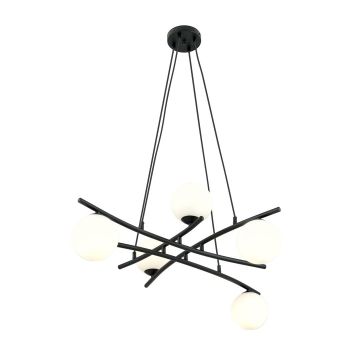 Lampa wisząca ESSA 1201/5 5x10W/E14 IP20 od Emibig