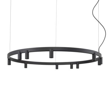 Lampa wisząca FOURTY 12288 3000K 11x10W/GU10|6x9W/LED 710lm IP20 od Nowodvorski