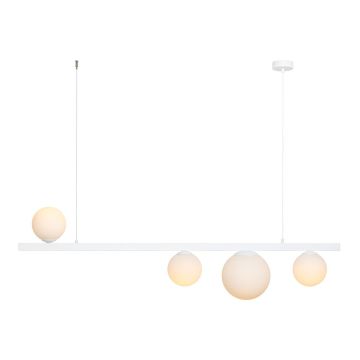 Lampa wisząca GARDA 4 1099L 3x10W/E14+1x15W/LED od Aldex