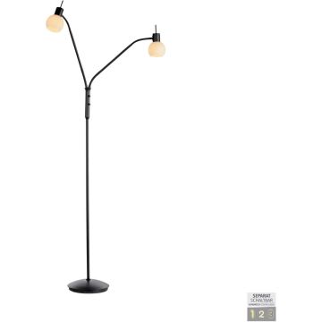Lampa podłogowa LOKI 12158-18 3000k 2x5W/E14 430lm ip20 od Paul Neuhaus