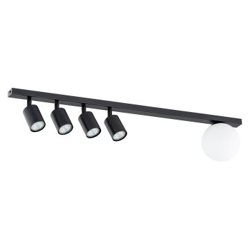 Lampa sufitowa BASTER 1314/5 4x8W/GU10|1x10W/E14 IP20 od Emibig