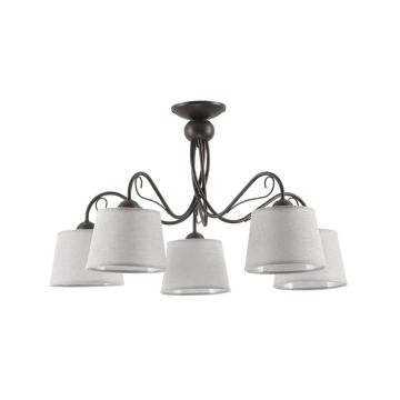 Lampa sufitowa KAMELIA 1366 5x15W/E27 IP20 od Jupiter