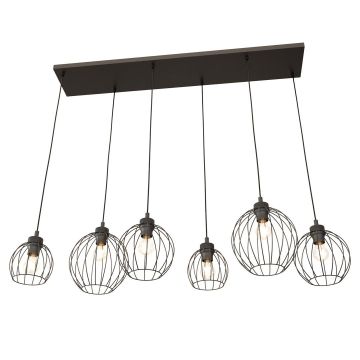Lampa wisząca NANDO 1369/6 6x15W/E27 IP20 od Emibig