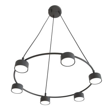 Lampa wisząca STARLIT 1372/6 6x8W/GX53 IP20 od Emibig