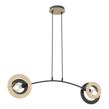 Lampa wisząca SKIVA 1409/2 2x15W/E27 IP20 od Emibig