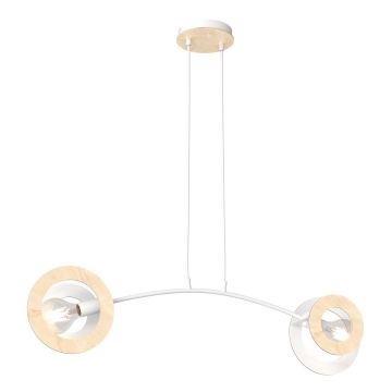 Lampa wisząca SKIVA 1410/2 2x15W/E27 IP20 od Emibig
