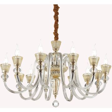Żyrandol STRAUSS 140612 12x40W/E14 ip20 od Ideal Lux