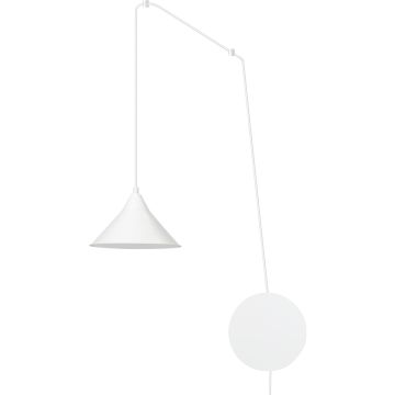 Lampa wisząca ABRAMO 1 WHITE 159/1 1x60W/E27 IP20 od Emibig