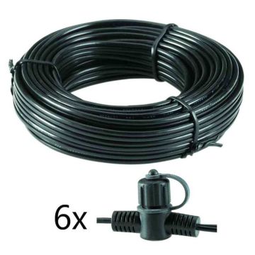 Przewód 15mb + 6x złącze SPT-3W 6008011 AKCESORIA od Garden Lights