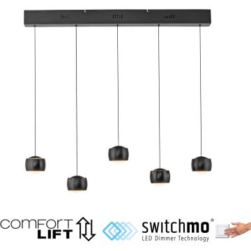 Lampa wisząca BALLINI 15262-18 3000k 5x30W/LED 4000lm ip20 od Paul Neuhaus