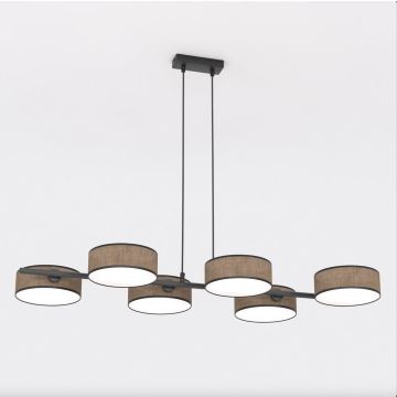 Lampa wisząca DRUMZ 1563/6 6x10W/E14 IP20 od Emibig