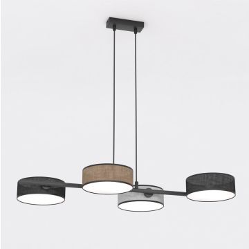 Lampa wisząca DRUMZ 1566/4 4x10W/E14 IP20 od Emibig