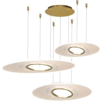 Lampa wisząca Eclipse LA116/P3_97_3k_gold 3000K 3x80W/LED 4800lm IP20 od Altavola Design