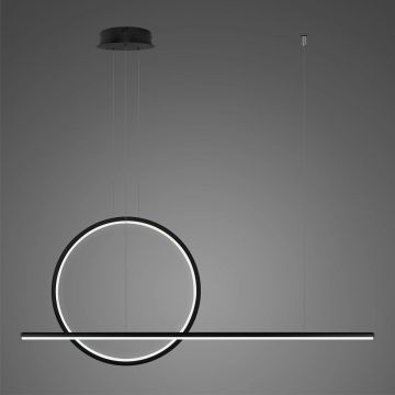 Lampa wisząca Linea No.2 LA087/PX100_40_3k_black 3000K 2x30W/LED 1800lm IP44 od Altavola Design