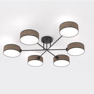 Lampa sufitowa MAGA 1569/6 6x10W/E14 IP20 od Emibig