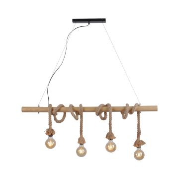 Lampa wisząca ROPE 15483-18 4x15W/E27 IP20 od Paul Neuhaus