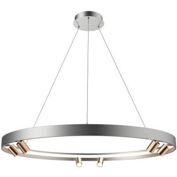 Lampa wisząca Spectra LA114/P_90_6+1_grey_gold 3000K 1x37W+6x5W/LED 2200lm IP20 od Altavola Design