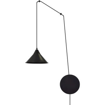 Lampa wisząca ABRAMO 1 BLACK 160/1 1x60W/E27 IP20 od Emibig