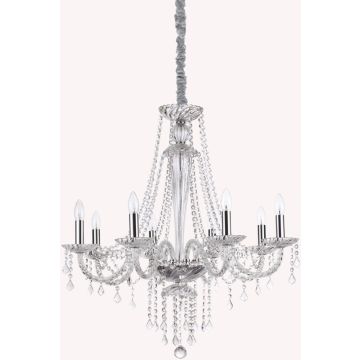 Żyrandol AMADEUS 168777 8x40W/E14 ip20 od Ideal Lux