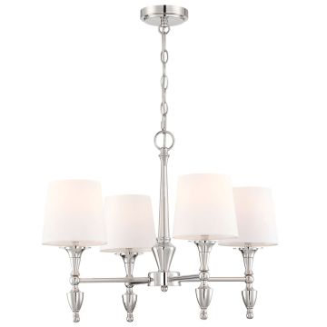 Żyrandol AUSTIN P04135NI-WH 4x40W/E27 IP20 od Cosmolight