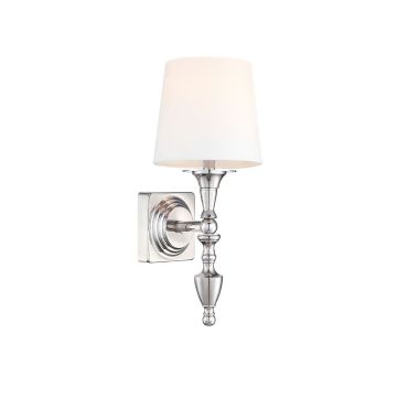 Kinkiet AUSTIN W01118NI-WH 1x40W/E14 IP20 od Cosmolight