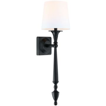 Kinkiet AUSTIN W01296BK-WH 1x40W/E27 IP20 od Cosmolight