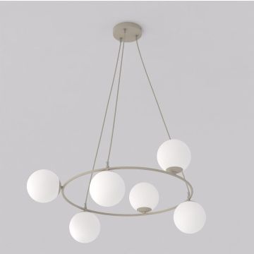 Lampa wisząca AZURA 1637/6 6x10W/E14 IP20 od Emibig