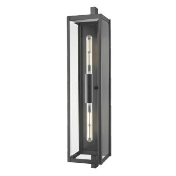 Kinkiet DOVER W02095BK 2x40W/E27 ip44 od Cosmolight