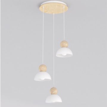 Lampa wisząca KAKI 1677/3PREM 3x15W/E27 IP20 od Emibig