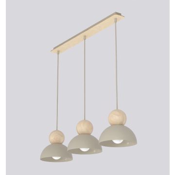 Lampa wisząca KAKI 1678/3 3x15W/E27 IP20 od Emibig