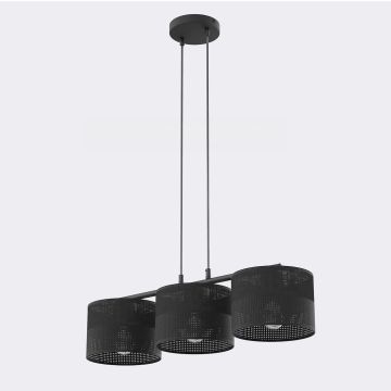 Lampa wisząca KARBON 1651/3 3x15W/E27 IP20 od Emibig