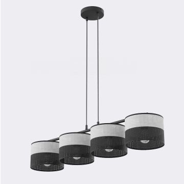 Lampa wisząca KARBON 1652/4 4x15W/E27 IP20 od Emibig