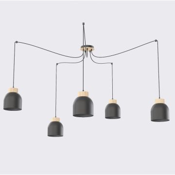 Lampa wisząca KRU 1626/5 5x15W/E27 IP20 od Emibig