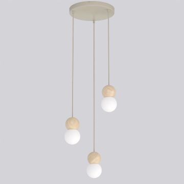 Lampa wisząca LOOP 1673/3 3x8W/G9 IP20 od Emibig